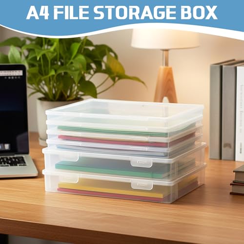 6 Pack Art & Craft Organizer Storage Case Board Game - Image 5