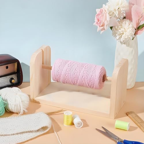 Wooden Yarn Holder, Wooden Spools Holder for Thread Rack - Image 6