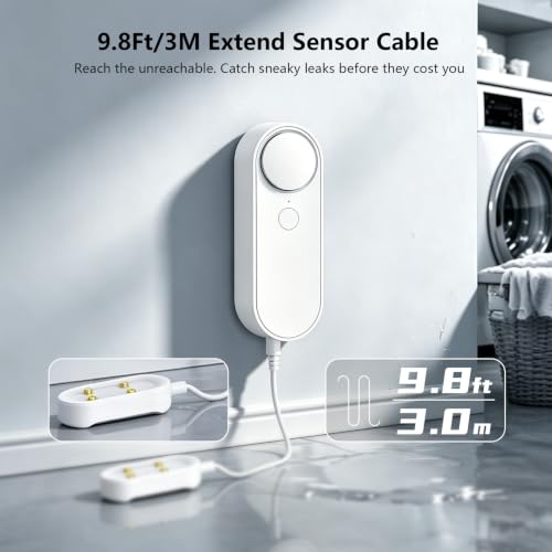 WiFi Water Leak Detector, 2-in-1 Water Leak & Water | Airtight Food Co - Image 3
