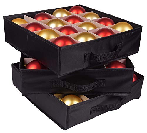 Christmas Ornament Storage Box, Organizer Holds Up to 48 - Image 7