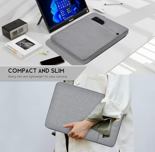 15.6 16.1 Inch Portable Monitor Case, Protective Padded Water - Image 8
