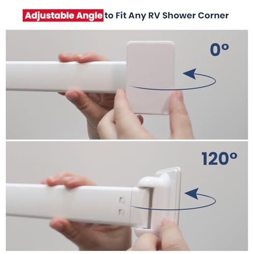 RV Shower Corner Storage Bar, Bathroom Shelf Caddy | Home Organization - Image 4