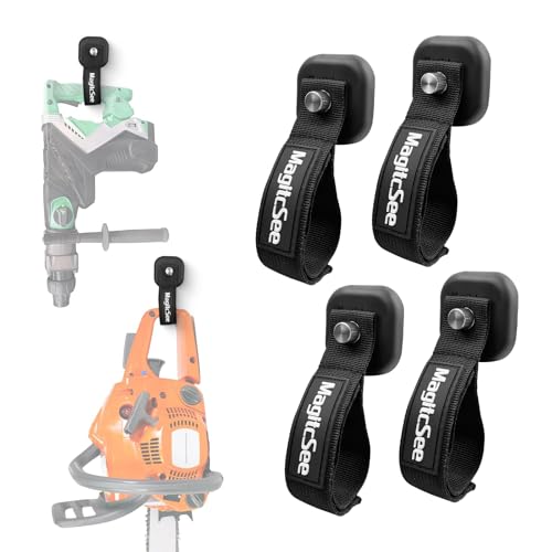 Updated 4 Pack Heavy Duty Magnetic Hook Straps | Garage Storage - Image 2