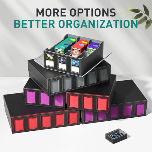 Foluck Trading Card Storage Box with Commander Display - Image 8