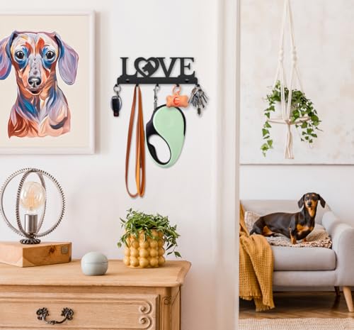 Dog Leash Holder Wall, Dog Leash Hanger Pet Leash Hook - Image 6