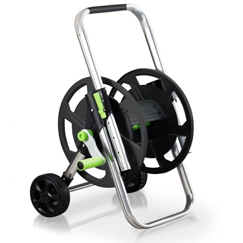 Garden Hose Reel Cart, Holds 75-150 Feet of 5/8" Hose - Image 2