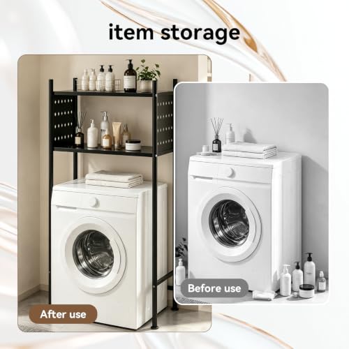 Over Bathroom & Laundry Storage Shelf, Laundry Rack - Image 5