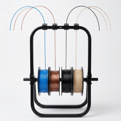 Adjustable 3D-Printing Filament Spool Holder: Freestanding Spool - Image 1