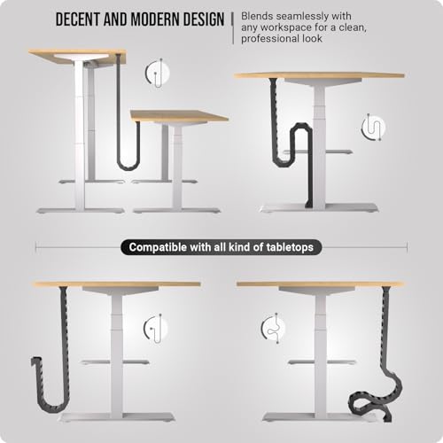 Ultimate Setup Under Desk Cable Management Vertebrae - Image 5