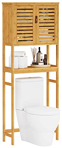VIAGDO Over The Toilet Storage Cabinet, Tall Bathroom Cabinet - Image 4