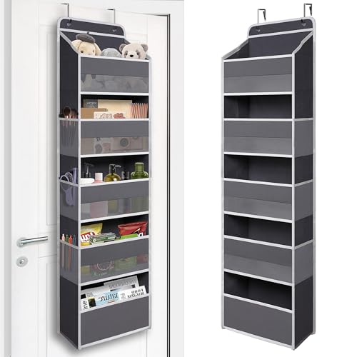 TYMENSH Over the Door Organizer for Bedroom Bathroom Pantry, 5 - Image 2