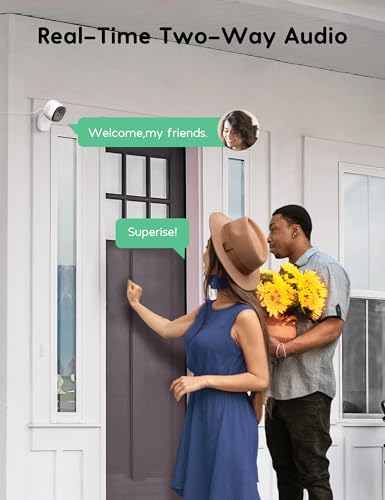 winees Security Cameras Outdoor, Wired 2K Wi-Fi Cameras for Home - Image 5