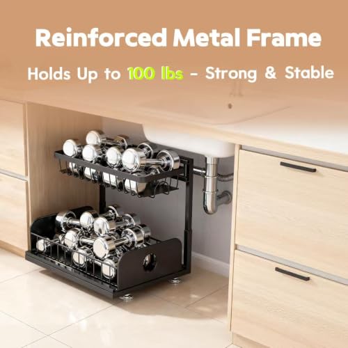 Under Sink Organizer, 1 Pack Under Kitchen Cabinet O | All Products - Image 7