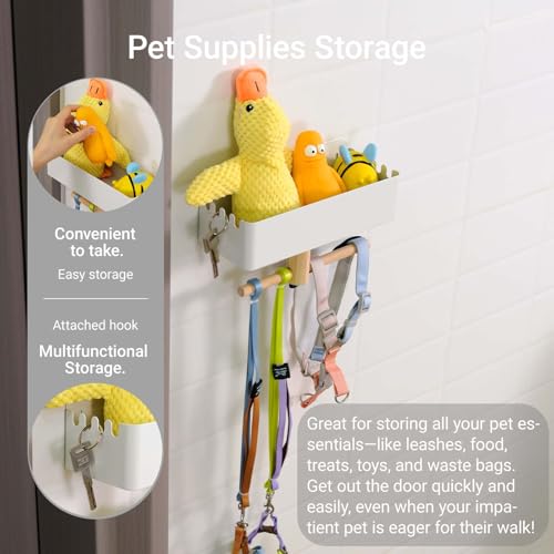 Dog Leash Holder for Wall, Dogs Leash Hooks - Image 4