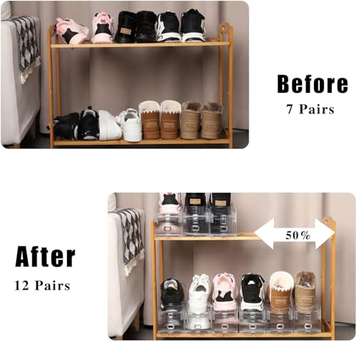 2 Pack Shoe Slots Organizer Adjustable Level Shoe St | All Products - Image 6