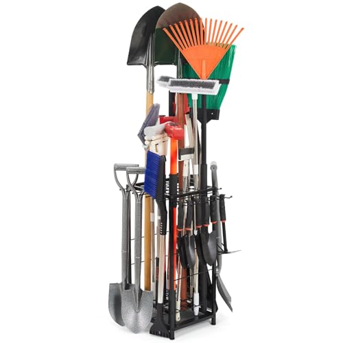 Garden Tool Organizer Holds 50 Long-Handled - Image 2