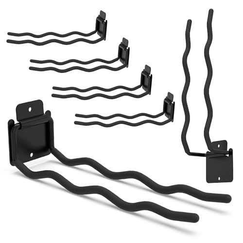 6 Pack 12" Wave Garage Hooks - Image 2