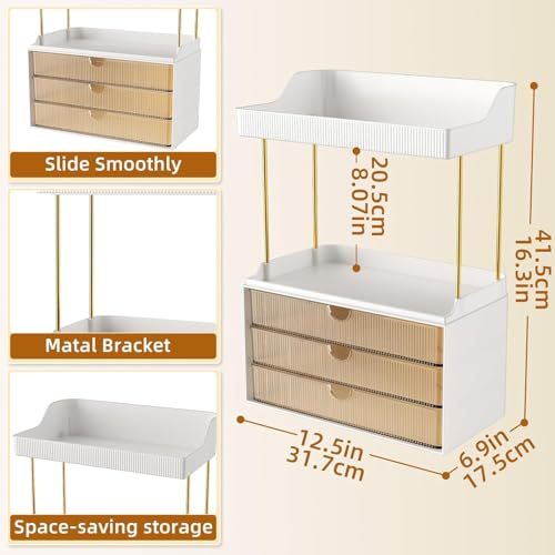 StorBin Arcylic 5-Tier Makeup & Skincare Organizer for Vanity - Image 3
