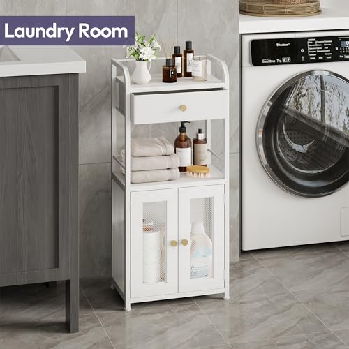14.57"x32.28" Bathroom Storage Cabinet – Freestanding - Image 6
