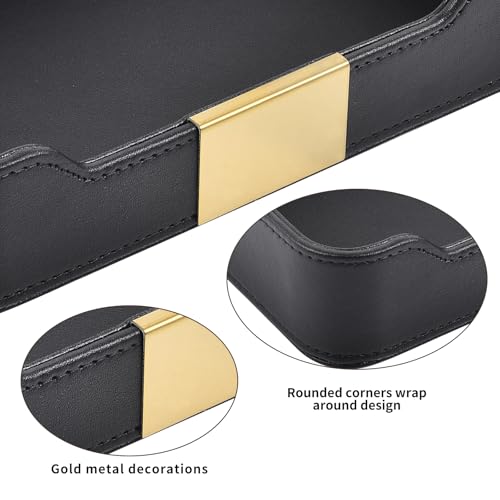 Luxury Leather Valet Tray Desktop Storage Organizer, | Jewelry Organiz - Image 7