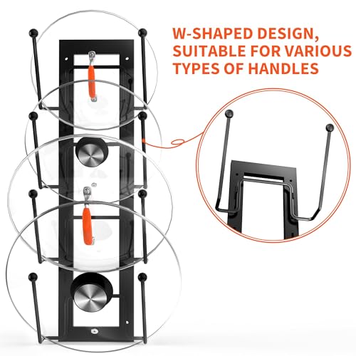 Cisily 8 Layers of Adjustable Pot Lid Organizer Rack | All Products - Image 5