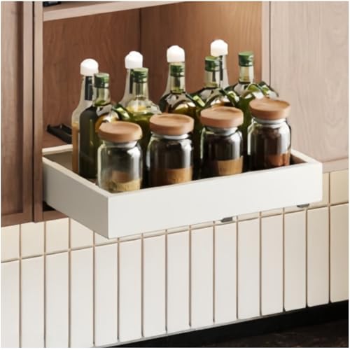 Fokyfok Pull out Cabinet Organizer Expandable,Upper Cabinet - Image 2