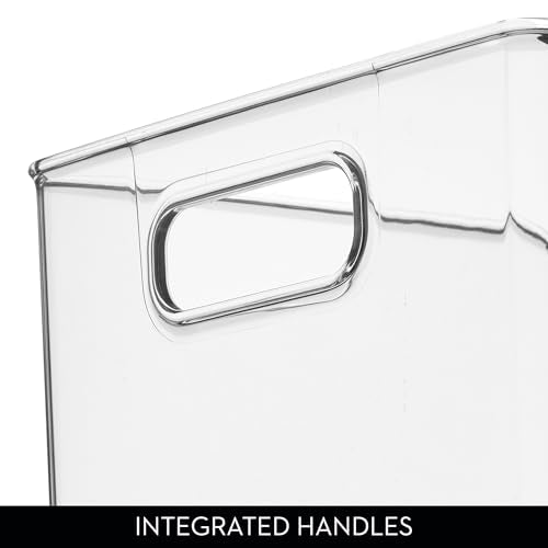 iDesign Plastic Pantry Storage Bin, Clear - Image 6