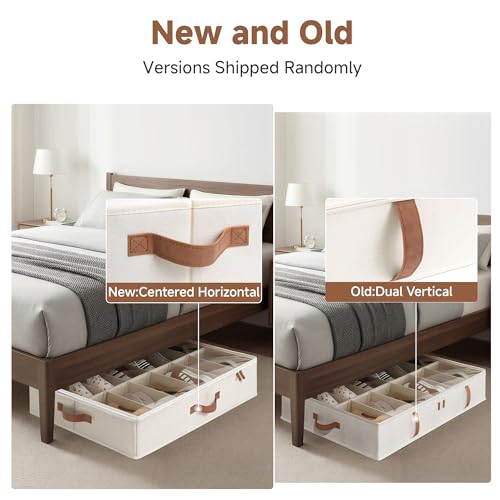StorageWorks 2-Pack 24-Pair Under Bed Shoe Storage Organizer - Image 6
