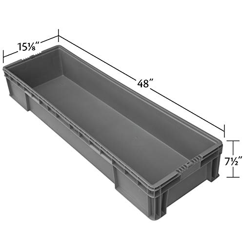 Buckhorn SW4815080201000 Plastic Straight Wall Storage - Image 4