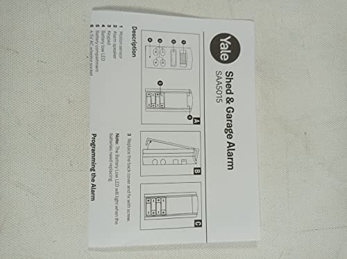 Yale Shed and Garage Alarm, Free-Standing or Wall-Mounted - Image 5