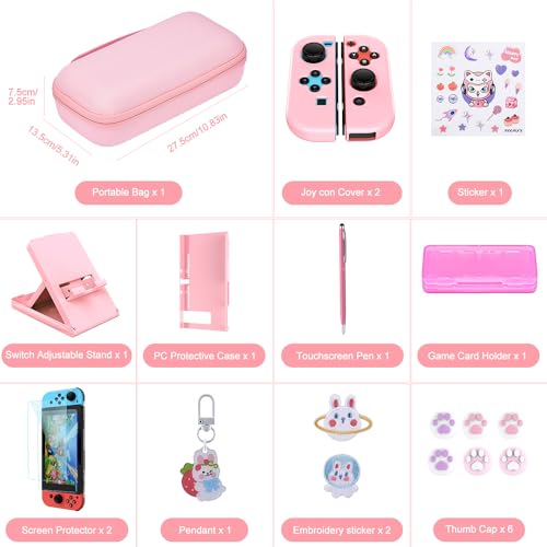 innoAura Switch Case 19-in-1 Bundle for NS Switch (2017) - Image 3