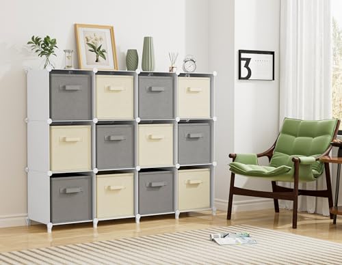 HOMIDEC Closet Organizers and Storage, 12 Cube Storage Organizer - Image 6