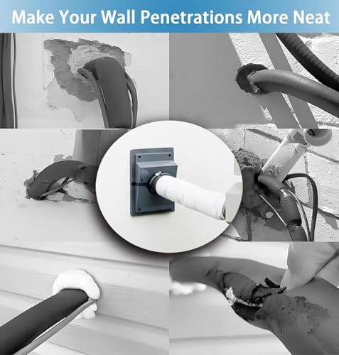 HVAC Wall Penetration & Line-Set Cover Kit, Wall Sleeve for AC - Image 5