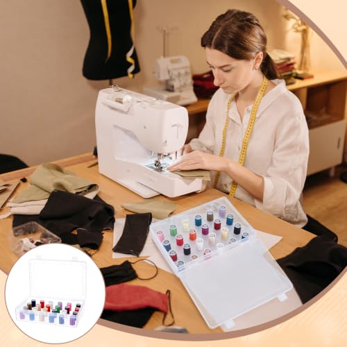 4 Packs Thread Storage Box Multi Size Thread Spool Holder - Image 6