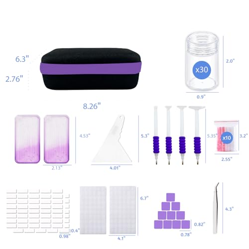 SuSentak Diamond Art Storage Containers with Dot Drill - Image 6