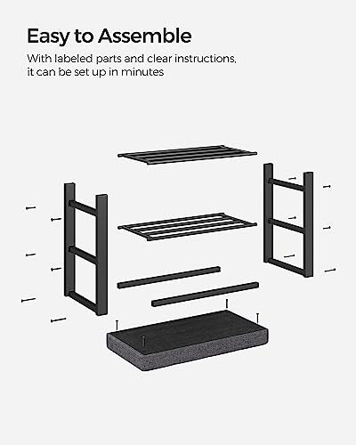 SONGMICS Shoe Bench, Storage Bench, Entryway Bench with Cushion - Image 7