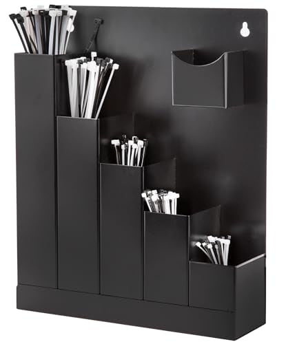 Cable Tie Holder, Wall Mount Zip Tie Storage Rack | Home Organization - Image 2