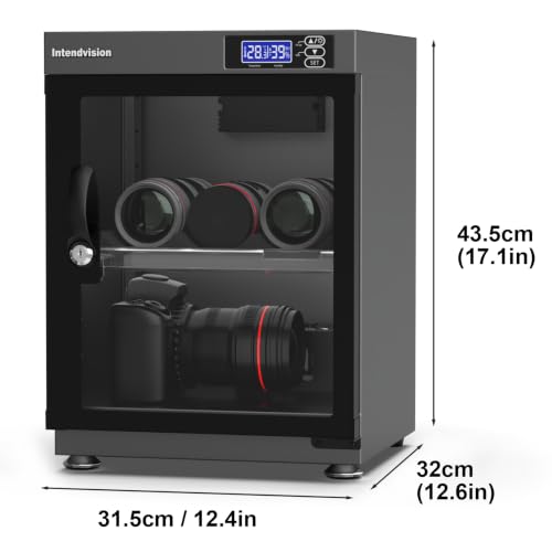 35L Camera Dehumidifying Dry Cabinet Box, 2 Layers - Image 3