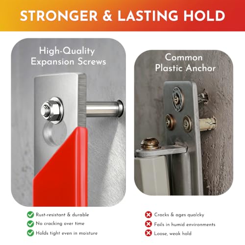 Garden Hose Holder Wall Mounted Metal Water Hose Holder - Image 6