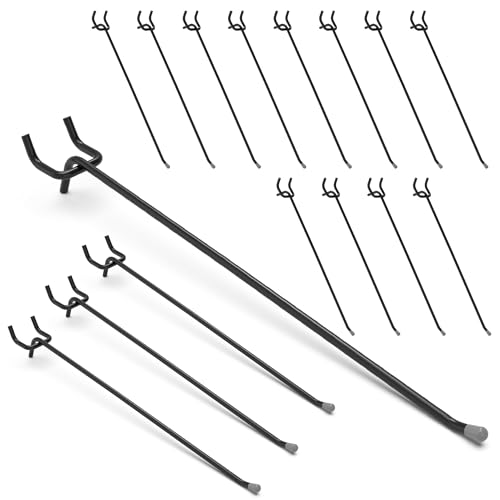 50PC 12" Pegboard Hooks for 1/4" Peg Board - Image 2