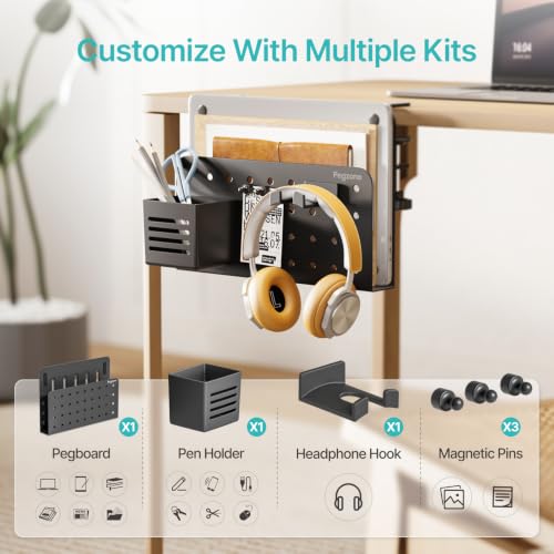 PEGZONE Desk Side Storage Organizer, Fits Flat Edge | All Products - Image 4