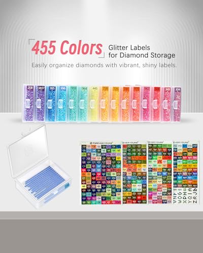 forever young 45PCS Diamond Painting Storage Containers Trays - Image 7
