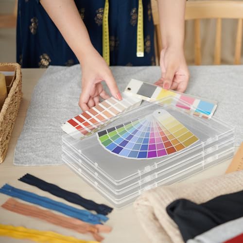 Nsmykhg B5 Clear Project Case,10 Pack Scrapbook Paper - Image 7