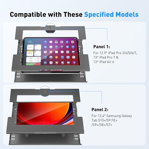 AboveTEK Anti-Theft iPad Kiosk Stand – POS iPad Security Mount - Image 4