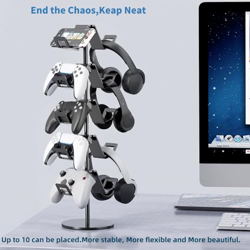 Controller Stand,5 Tier Headphone Holder for Classroom - Image 6