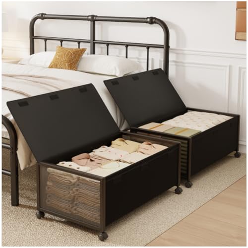 2Pack Under Bed Storage Containers,12 inch Height,31 inch Long - Image 2