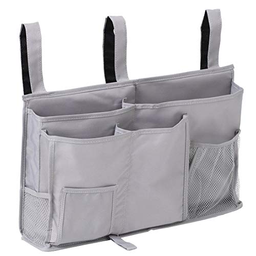 Bedside Caddy, Hanging Storage Bag Holder Beside Organizer with 8 - Image 2