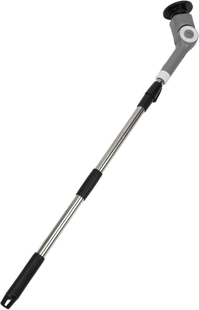 Electric Spin Scrubber Cordless | IPX7 Water - Safe with 7 Brush Heads | 3 Speed Scrubber for Bathroom Tile/Kitchen Sink/Grout Care | 100 Min Runtime, LED Display