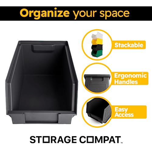 Plastic Storage Bins, Hanging - Image 4