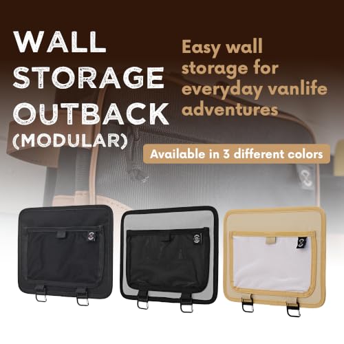 Living in a Bubble Wall Storage Organizer (Grey, Modular Outback) - Image 8